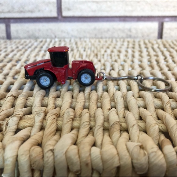 Red Case Tractor Key Chain - Metal Keychain - Farming - Harvesting - Farmer - Picture 5 of 8